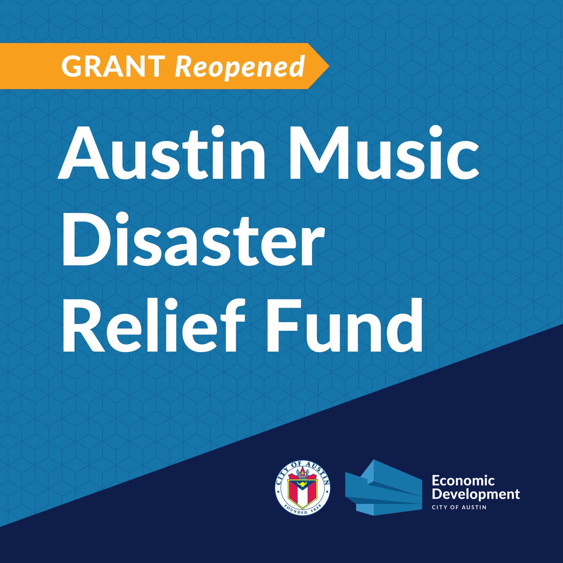 Application Reopening – Austin Music Disaster Relief Fund