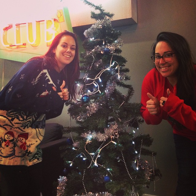 Christmas has arrived at the AMF Headquarters. Feel free to come by our office and check it out! We'll give you a treat if you can find Santa... Christmas has arrived at the AMF Headquarters. Feel free to come by our office and check it out! We'll give you a treat if you can find Santa...