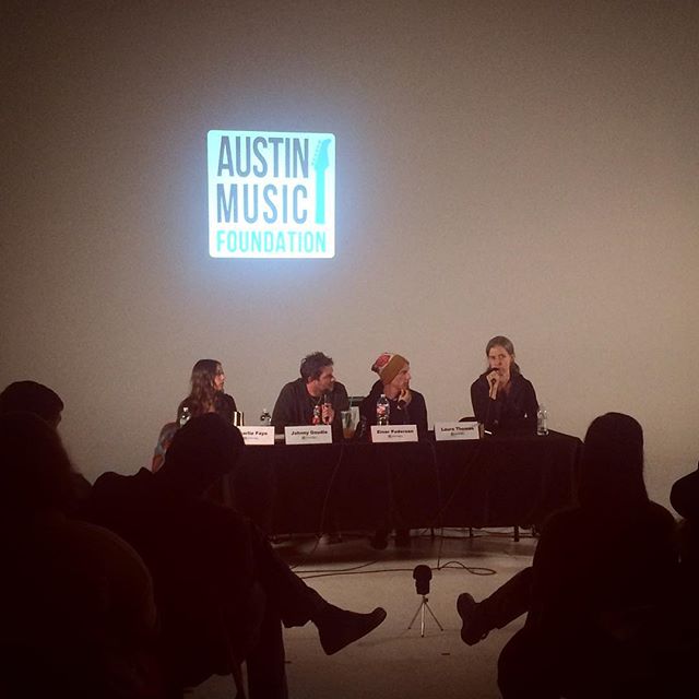 It's a packed house for our "Expand Your Horizons" panel at @stelmosoundstage! #locallygrownmusic