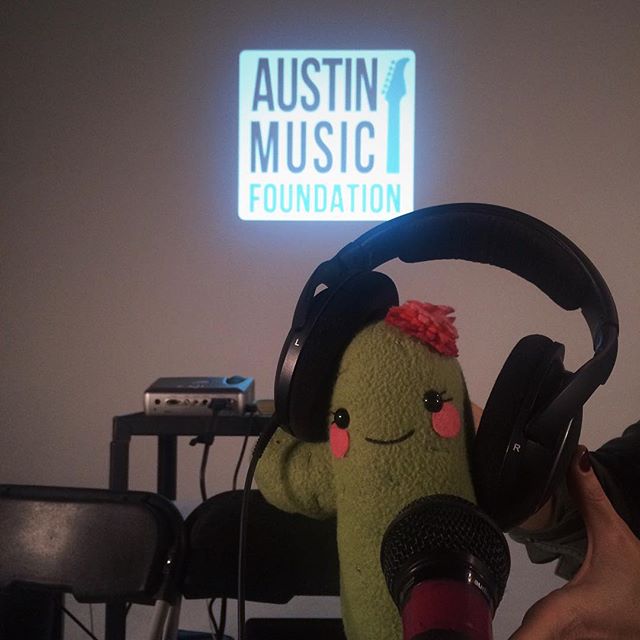 Cactus baby is getting ready for our panel tonight! See you at @stelmosoundstage tonight at 7 for our "Expand Your Horizons" Panel! #locallygrownmusic